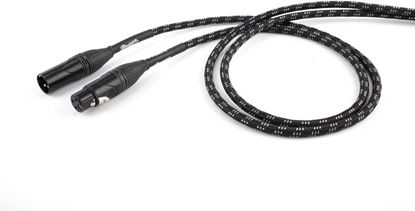 Picture of PROEL braided microphone cable, 10m, black-white