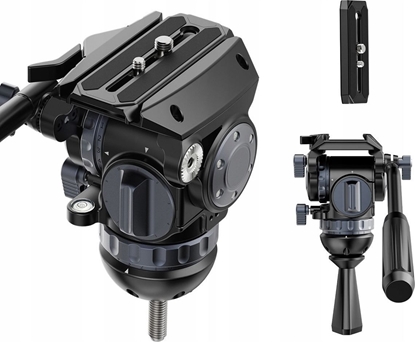 Изображение Profesjonalna Gowica Heavy Duty Video 360 Olejowa 75mm 10kg /  ULANZI / T045