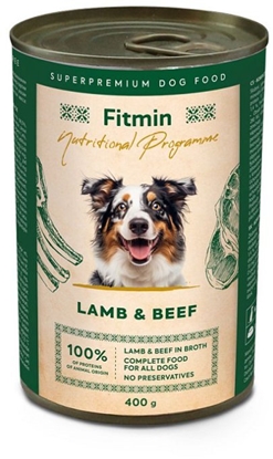 Picture of Program karma mokra dla psa woowina z jagnicin 400g