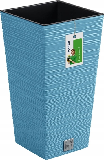Изображение Prosperplast Doniczka na kwiaty Donica Furu DFSH200 Niebieski