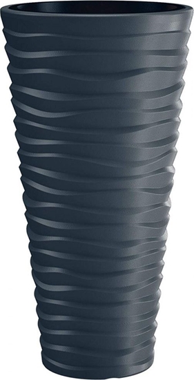 Изображение Prosperplast Doniczka z wkadem Sand Slim DPSA400 antracyt