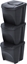 Attēls no Kosz na mieci Prosperplast Komplet Koszy Na mieci ECO* SET3 Antracytowy ECO* 25L...