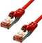 Attēls no ProXtend ProXtend F/UTP CAT6 PVC AWG 26 CCA Red 30CM