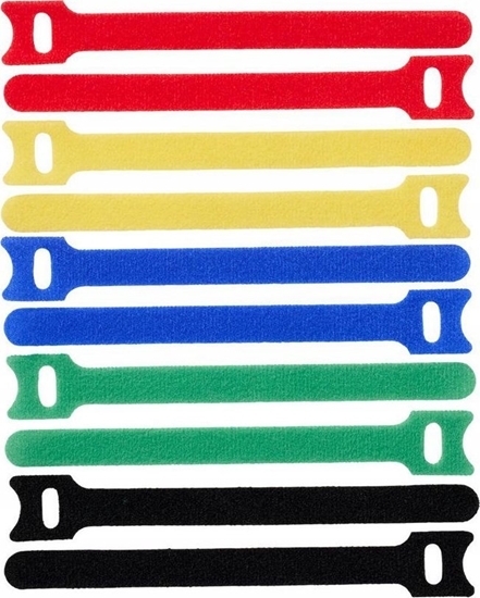 Picture of ProXtend ProXtend Hook and Loop 15cm x 12mm Multi 10pcs