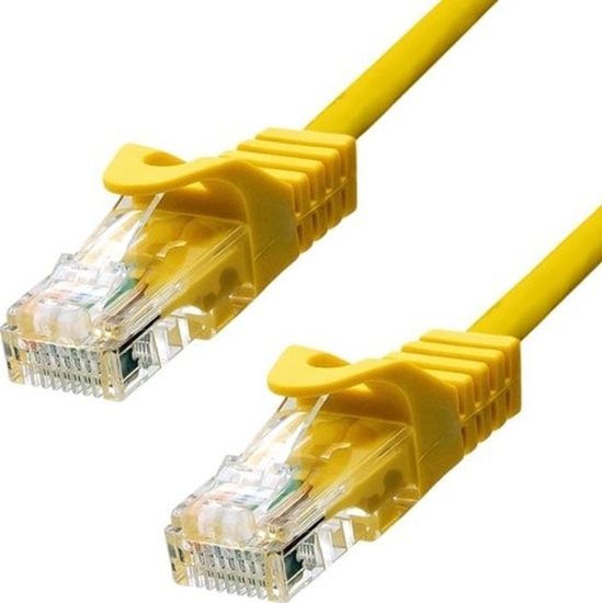 Изображение ProXtend ProXtend U/UTP CAT5e PVC AWG 24 CU Yellow 0.5M