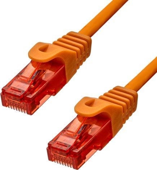 Изображение ProXtend ProXtend U/UTP CAT6 LSZH AWG 24 CU Orange 25CM