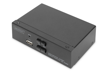 Picture of Digitus KVM Switch, 2 Port, Single Display, 4K, HDMI?