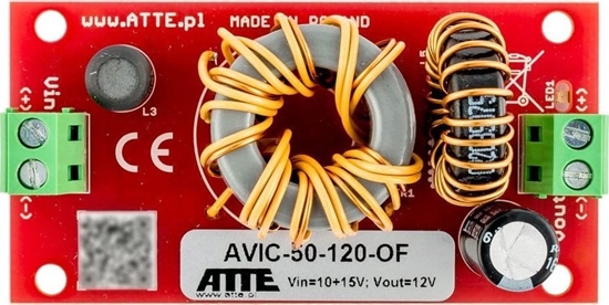 Picture of Przetwornica Atte PRZETWORNICA DC/DC AVIC-50-120-OF 10-15V 50W 4A