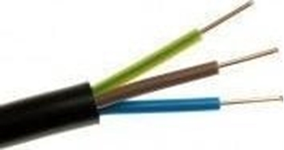 Picture of Przewód elektryczny ziemny drut YKY 0,6/1kV 3x2,5mm2 CZARNY ELEKTROKABEL 100m