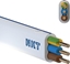Изображение Przewód TFK YDYP 3X 1.5 O TFK BIAY PRZEWÓD INSTALACYJNY PASKI DRUT 450/750V KL.1 BBEN - G006469