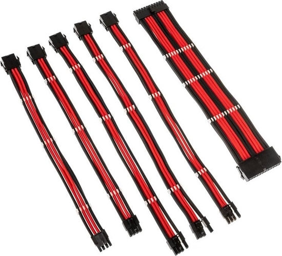 Picture of Kolink Kolink Core Adept Braided Cable Extension Kit - Black/Red