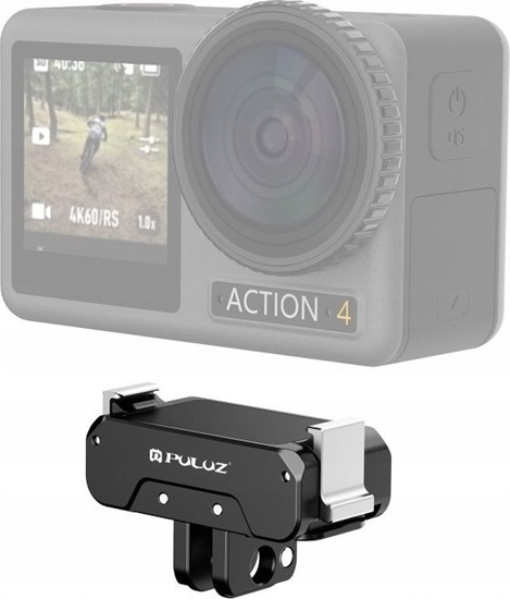 Изображение Puluz Adapter Uchwyt Mocowanie Na 1/4"" + System Gopro Do Dji Osmo Action 4 / 3 / Pu995b