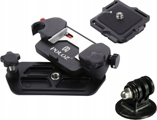 Picture of Puluz Klips / Mocowanie / Uchwyt Na Pasek Do Aparatu Dslr / Kamery - Sony / Gopro / Sjcam / Xiaomi