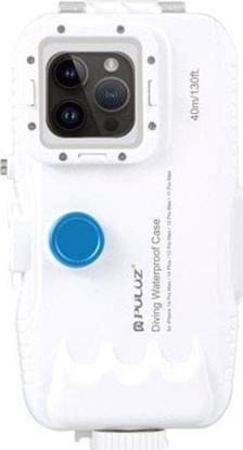 Изображение Puluz Plastikowe wodoodporne etui Puluz na iPhone 14 Plus/Pro Max/13 Pro Max/12 Pro Max/11 Pro Max (biay)