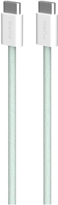 Picture of Kabel USB Puro USB-C - USB-C 1.5 m Zielony (PUCCCFABK415MTGRN)