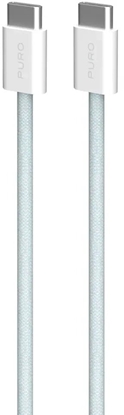 Picture of Kabel USB Puro USB-C - USB-C 1.5 m Niebieski (PUCCCFABK415MTLBLUE)