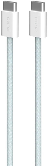 Picture of Kabel USB Puro USB-C - USB-C 1.5 m Niebieski (PUCCCFABK415MTLBLUE)