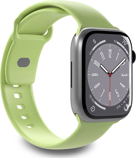 Изображение Puro Pasek PURO ICON Apple Watch 4/5/6/7/SE/8 40/41mm (S/M & M/L) (Matcha Green)