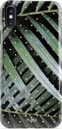 Picture of Puro Puro Glam Tropical Leaves - Etui Iphone Xs / X (brilliant Leaves)