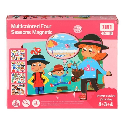 Picture of Puzle magnētiskā 4 Sezonas 7in1