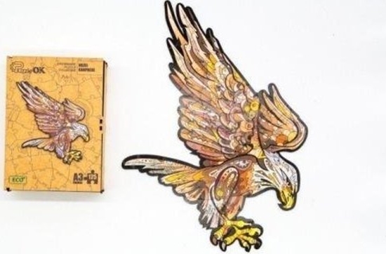 Изображение PuzzleOK Puzzle drewniane eko 125 Orze karpacki A3