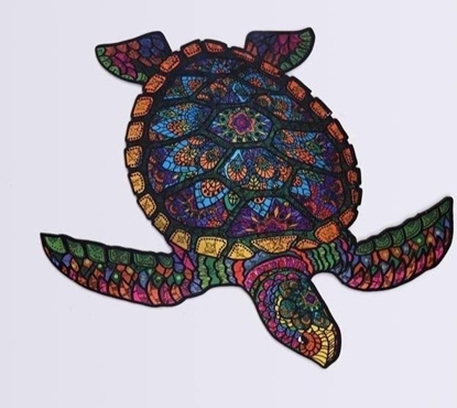 Attēls no PuzzleOK Puzzle drewniane eko 68 Dugowieczny ów A4