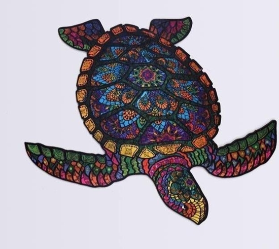 Изображение PuzzleOK Puzzle drewniane eko 68 Dugowieczny ów A4