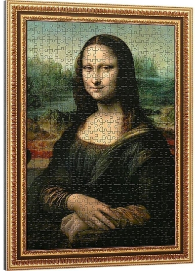 Picture of Puzzlorama 500 Mona Lisa, Leonardo da Vinci TREFL
