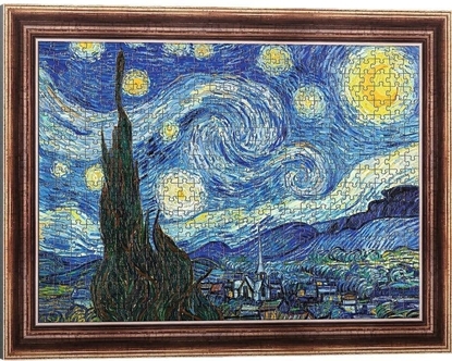 Изображение Puzzlorama 500 Pokój van Gogha w Arles TREFL