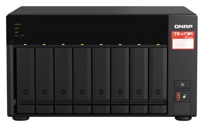 Изображение QNAP TS-873A NAS Tower Ethernet LAN Black V1500B