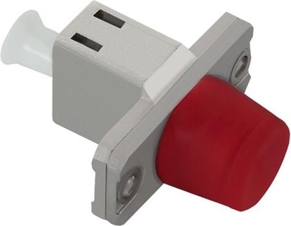 Изображение Qoltec Adapter wiatowodowy hybrydowy LC/UPC-FC/UPC simplex SingleMode (54149)