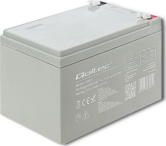 Picture of Qoltec Akumulator 12V/14Ah (53045)