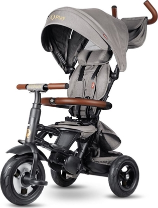 Attēls no Qplay Qplay Rowerek Trójkoowy Rito Deluxe Rubber Grey