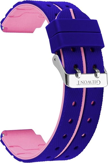 Изображение Quartz Pasek do Smartwatch Giewont GW510 Silikonowy RÓOWY GWP510-1
