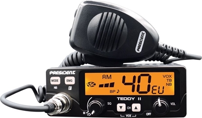 Picture of Radio CB PRESIDENT TEDDY II+ ASC VOX 12/24V AM/FM