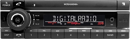 Attēls no Radio samochodowe Axion Axion Kienzle MCR 2420 DAB+ USB/AUX/BT 24V Kurzschacht