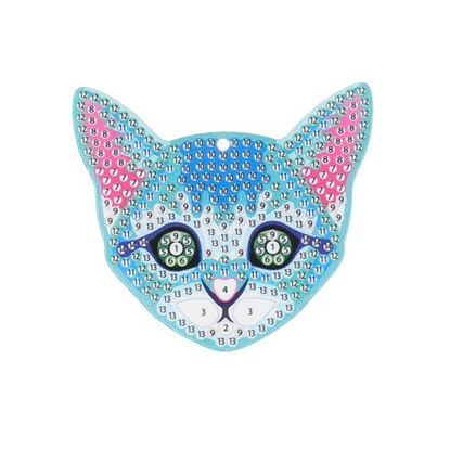 Attēls no Radošais kompl. Grafix Dimanta gleznošana atslēgu piekariņš