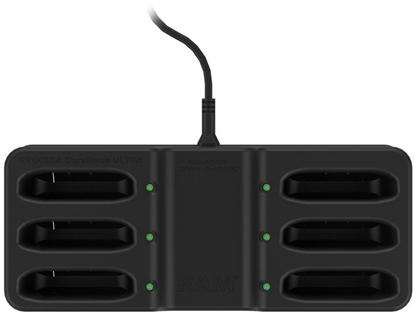 Изображение RAM Mounts RAM-DOCK-6G-KYO1PU, Freestanding, Composite, Black, Contact, Table, Kyocera DuraForce Ultra 5G E7110