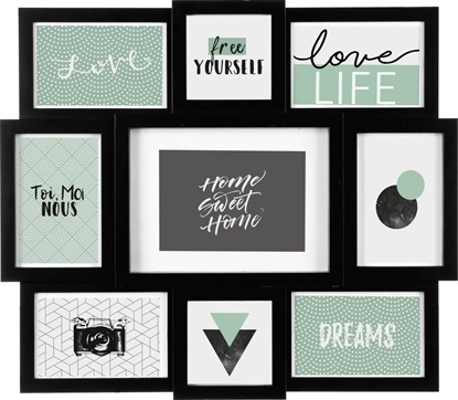 Picture of Ramka Atmosphera Czarna ramka na zdjcia Cali na 9 zdj