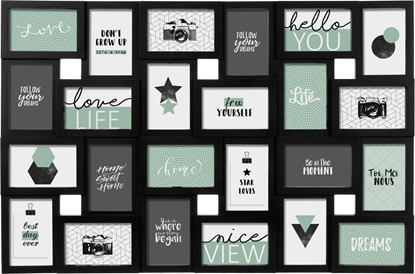 Picture of Ramka Atmosphera Ramka na 24 zdjcia Cali czarna