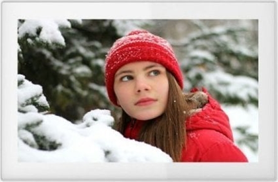 Изображение Ramka cyfrowa Denver Frameo PFF-1021 biaa