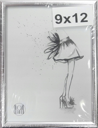 Attēls no Ramka Focus Focus Can-Can Shiny Silver 9x12