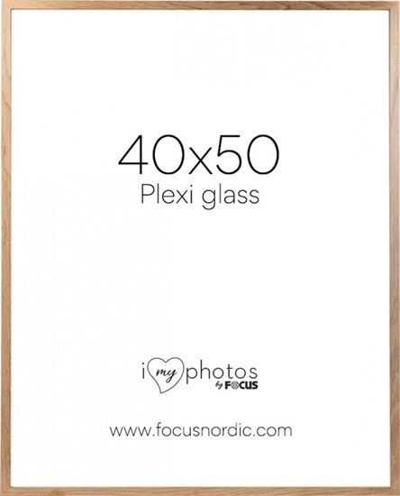 Picture of Ramka Focus Focus Soul Oak veneer 40x50 Plexi