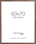 Изображение Ramka Focus Focus Soul Walnut veneer 50X70 Plexi