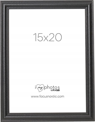 Picture of Ramka Focus Focus Tango Wood Black 15x20