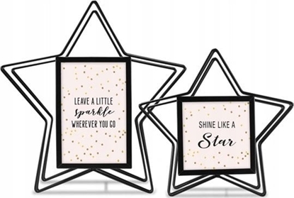 Picture of Ramka Hama ZESTAW 2 RAMEK PORTRETOWYCH "STELLA" 10X10CM I 10X15CM CZARNA