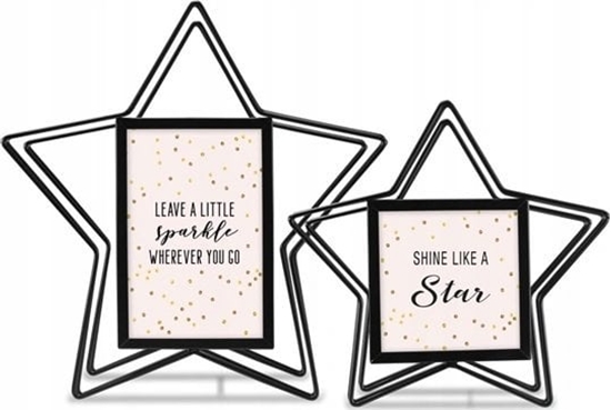 Picture of Ramka Hama ZESTAW 2 RAMEK PORTRETOWYCH "STELLA" 10X10CM I 10X15CM CZARNA