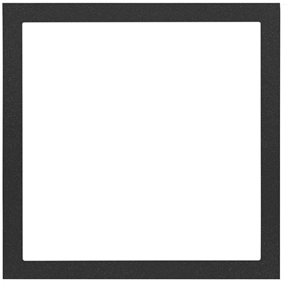 Picture of Ramka Kontakt-Simon Simon 100 10000610-238 pojedyncza Matrix czarny mat