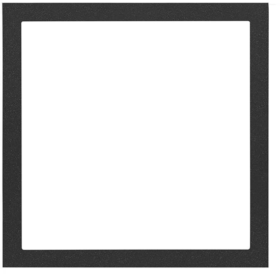 Picture of Ramka Kontakt-Simon Simon 100 10000610-238 pojedyncza Matrix czarny mat