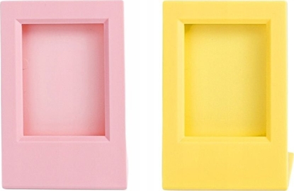 Attēls no Ramka LoveInstant 2x Ramka + Pudeko na Zdjcia do FUJIFILM INSTAX Mini 12 11 9 8 7s 70 90 50 40 EVO LiPlay Link 2 SE / Róowa i óta